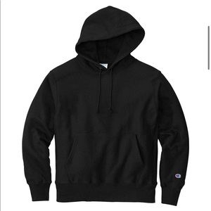 Black Champion Reverse Weave Hoodie